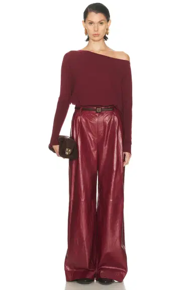 SIMKHAI Kobie Wide Leg Pant | Thumbnail 5 SIMKHAI Kobie Wide Leg Pant | Thumbnail 5
