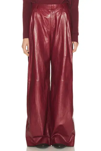 SIMKHAI Kobie Wide Leg Pant | Thumbnail 1 SIMKHAI Kobie Wide Leg Pant | Thumbnail 1
