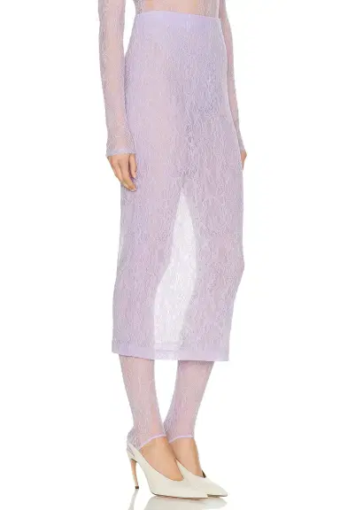 WARDROBE.NYC Lace Tube Skirt | Thumbnail 2 WARDROBE.NYC Lace Tube Skirt | Thumbnail 2