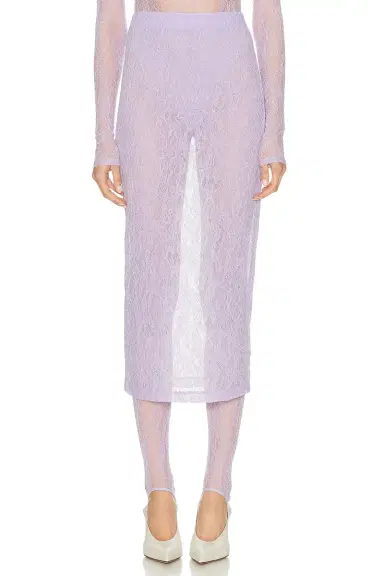 WARDROBE.NYC Lace Tube Skirt | Thumbnail 1 WARDROBE.NYC Lace Tube Skirt | Thumbnail 1