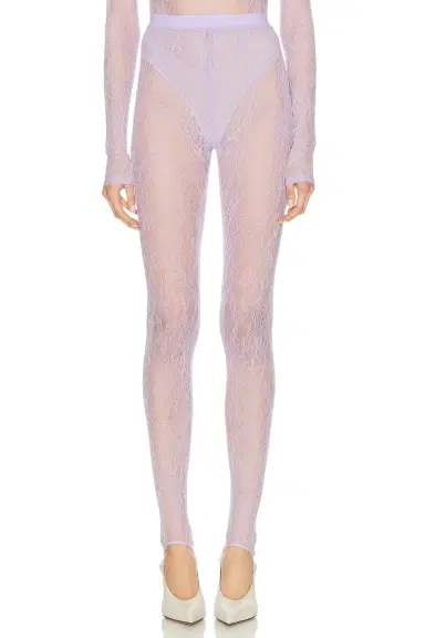 Wardrobe.NYC Lace Stirrup Legging | Thumbnail 1 Wardrobe.NYC Lace Stirrup Legging | Thumbnail 1