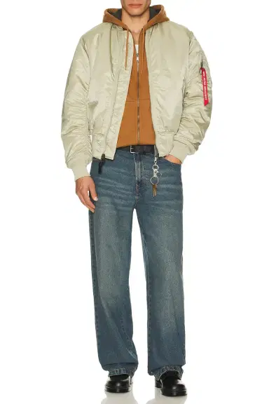 ALPHA INDUSTRIES Alpha MA-1 Flight Jacket | Thumbnail 2 ALPHA INDUSTRIES Alpha MA-1 Flight Jacket | Thumbnail 2