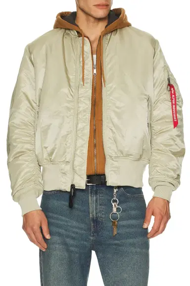 ALPHA INDUSTRIES Alpha MA-1 Flight Jacket | Thumbnail 1 ALPHA INDUSTRIES Alpha MA-1 Flight Jacket | Thumbnail 1