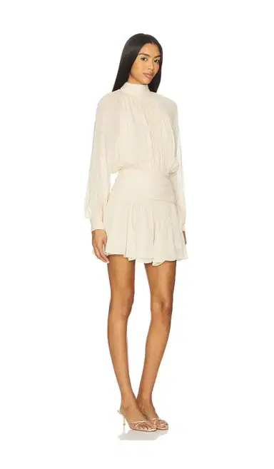NICHOLAS Cecile High Neck Mini Dress With Godets | Thumbnail 2 NICHOLAS Cecile High Neck Mini Dress With Godets | Thumbnail 2
