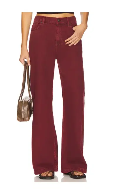 Free People x We The Free Stride Jean In Syrah | Thumbnail 1 Free People x We The Free Stride Jean In Syrah | Thumbnail 1