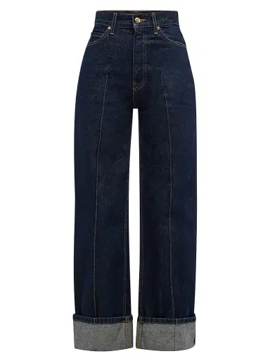 Ulla Johnson Women's Genevieve High-Rise Wide-Leg Jeans - Tigris Rig - Size 23 | Thumbnail 1 Ulla Johnson Women's Genevieve High-Rise Wide-Leg Jeans - Tigris Rig - Size 23 | Thumbnail 1