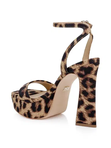 Badgley Mischka Women's Caia Leopard-Print Platform Sandals - Natural Leopard | Thumbnail 3 Badgley Mischka Women's Caia Leopard-Print Platform Sandals - Natural Leopard | Thumbnail 3