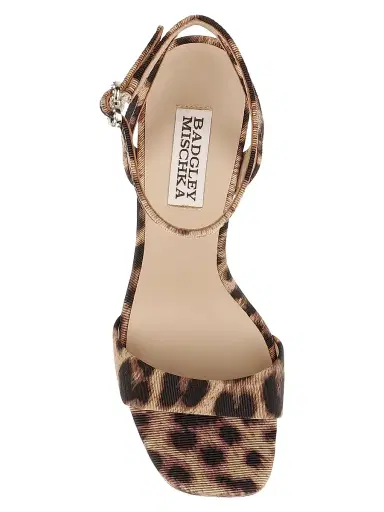 Badgley Mischka Women's Caia Leopard-Print Platform Sandals - Natural Leopard | Thumbnail 5 Badgley Mischka Women's Caia Leopard-Print Platform Sandals - Natural Leopard | Thumbnail 5
