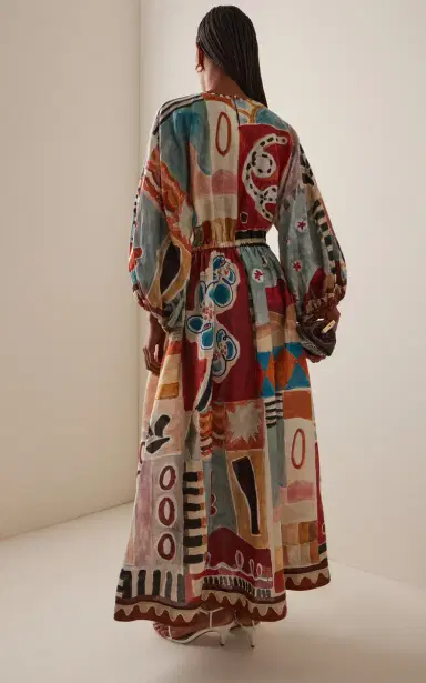 ALÉMAIS Michelle Midi Dress | Thumbnail 4 ALÉMAIS Michelle Midi Dress | Thumbnail 4