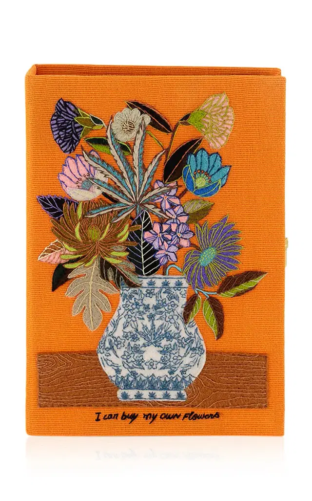 I Can Buy My Own Flowers Book Clutch I Can Buy My Own Flowers Book Clutch