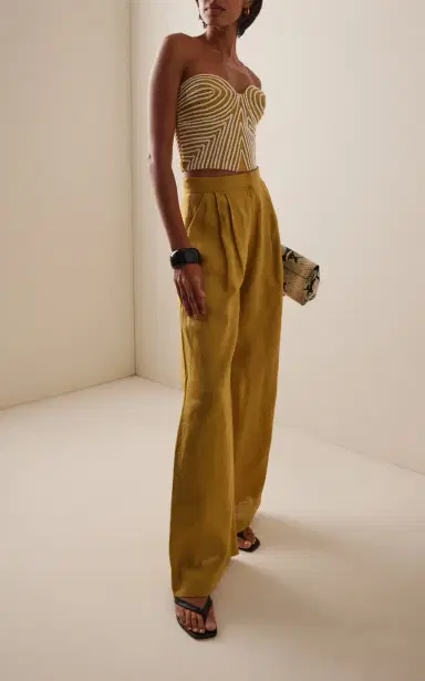 Andres Otalora Y Limon Embroidered Linen Top | Thumbnail 3 Andres Otalora Y Limon Embroidered Linen Top | Thumbnail 3
