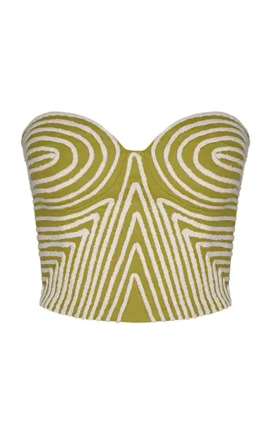 Andres Otalora Y Limon Embroidered Linen Top | Thumbnail 1 Andres Otalora Y Limon Embroidered Linen Top | Thumbnail 1
