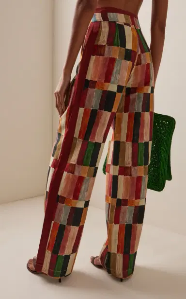 ALÉMAIS Marjorelle Linen-Silk Wide-Leg Pants | Thumbnail 4 ALÉMAIS Marjorelle Linen-Silk Wide-Leg Pants | Thumbnail 4