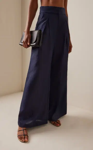 Andres Otalora Desperte Linen Wide-Leg Pants | Thumbnail 3 Andres Otalora Desperte Linen Wide-Leg Pants | Thumbnail 3