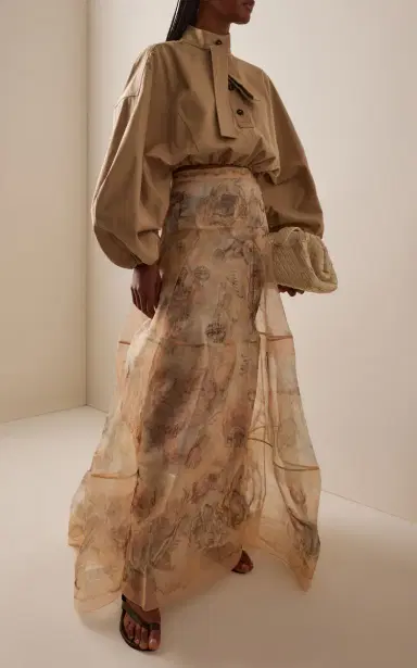 Zimmermann Rebellion Lantern Silk Organza Maxi Skirt | Thumbnail 2 Zimmermann Rebellion Lantern Silk Organza Maxi Skirt | Thumbnail 2
