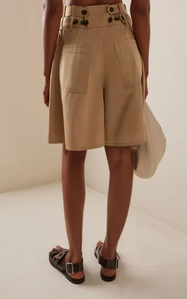 Zimmermann Rebellion Cotton Cargo Shorts | Thumbnail 4 Zimmermann Rebellion Cotton Cargo Shorts | Thumbnail 4