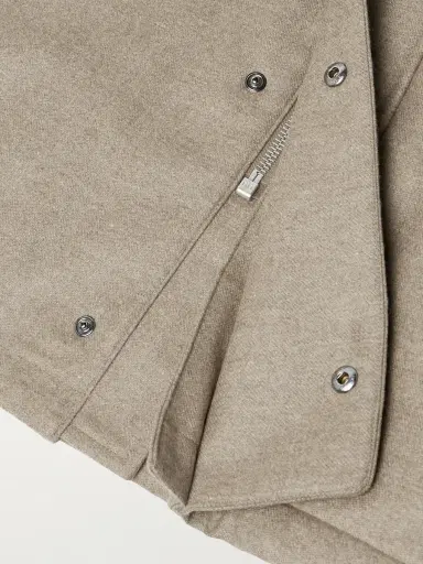 Auralee Oversized Padded Wool Coat - Men | Thumbnail 6 Auralee Oversized Padded Wool Coat - Men | Thumbnail 6