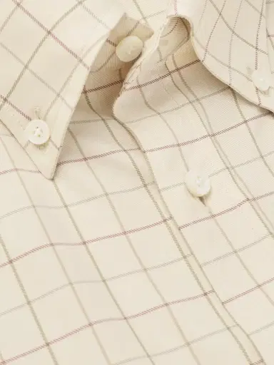 Loro Piana Elia Button Down-Collar Checked Cotton Shirt - Men | Thumbnail 5 Loro Piana Elia Button Down-Collar Checked Cotton Shirt - Men | Thumbnail 5