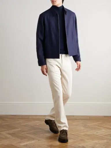 Canali Wool Rollneck Sweater - Men | Thumbnail 2 Canali Wool Rollneck Sweater - Men | Thumbnail 2