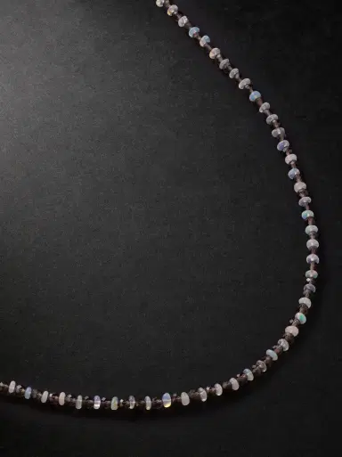 JIA JIA Gold, Opal and Quartz Necklace - Men | Thumbnail 1 JIA JIA Gold, Opal and Quartz Necklace - Men | Thumbnail 1