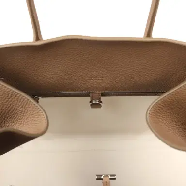 The Row The Row Soft Margaux 15 Bag Chevre Calfskin Silver Hardware | Thumbnail 10 The Row The Row Soft Margaux 15 Bag Chevre Calfskin Silver Hardware | Thumbnail 10