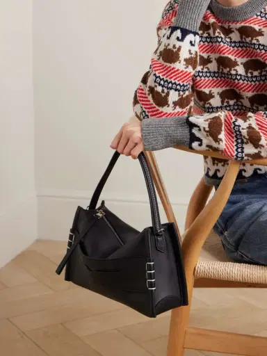 JW Anderson Loafer Whipstitched Leather Shoulder Bag | Thumbnail 5 JW Anderson Loafer Whipstitched Leather Shoulder Bag | Thumbnail 5
