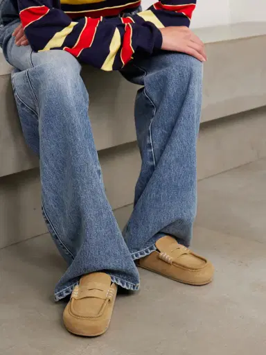 JW Anderson Stitch Suede Slip-ons | Thumbnail 2 JW Anderson Stitch Suede Slip-ons | Thumbnail 2