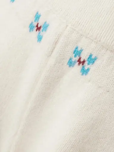 Calle Del Mar Winter Fair Isle Cashmere Wide-leg Pants | Thumbnail 5 Calle Del Mar Winter Fair Isle Cashmere Wide-leg Pants | Thumbnail 5
