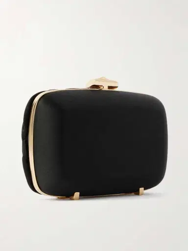 Roger Vivier Boite De Nuit Rose Embellished Satin Clutch | Thumbnail 3 Roger Vivier Boite De Nuit Rose Embellished Satin Clutch | Thumbnail 3