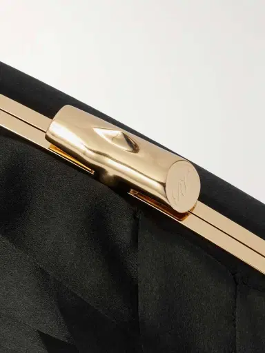 Roger Vivier Boite De Nuit Rose Embellished Satin Clutch | Thumbnail 4 Roger Vivier Boite De Nuit Rose Embellished Satin Clutch | Thumbnail 4