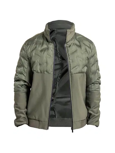 Maceoo Men's Ascension Bomber Jacket - Green | Thumbnail 1 Maceoo Men's Ascension Bomber Jacket - Green | Thumbnail 1