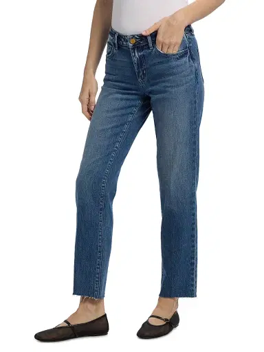 L'Agence Women's Milana Stovepipe Straight-Leg Jeans | Thumbnail 4 L'Agence Women's Milana Stovepipe Straight-Leg Jeans | Thumbnail 4