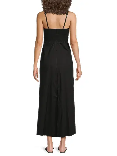 Peixoto Women's Kenny Cut-Out Cotton Maxi Dress - Black - Size Large | Thumbnail 5 Peixoto Women's Kenny Cut-Out Cotton Maxi Dress - Black - Size Large | Thumbnail 5