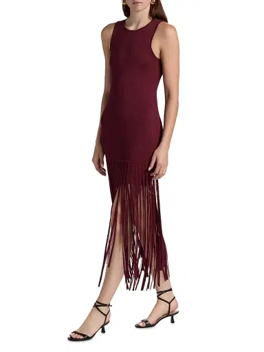 Toccin Women's Margaux Fringe-Hem Dress | Thumbnail 4 Toccin Women's Margaux Fringe-Hem Dress | Thumbnail 4