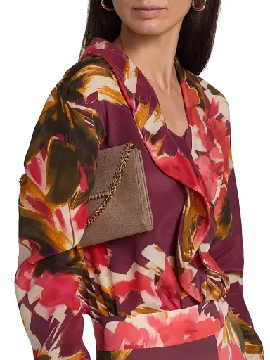 Chiara Boni La Petite Robe Women's Rottil Floral Silk Chiffon Top | Thumbnail 6 Chiara Boni La Petite Robe Women's Rottil Floral Silk Chiffon Top | Thumbnail 6