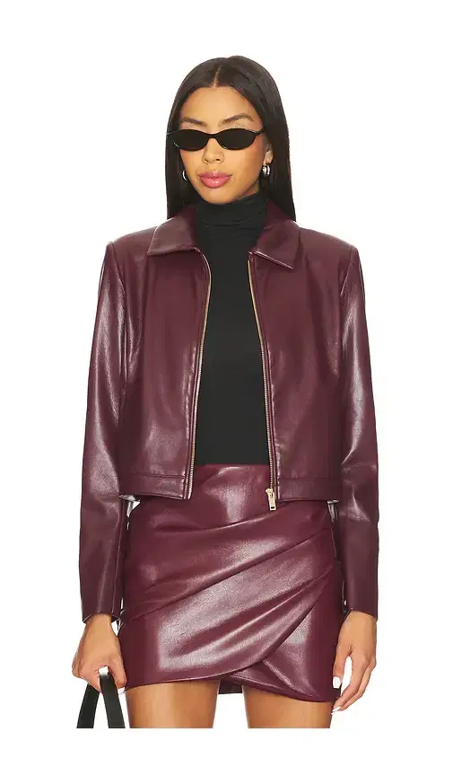 Lola Faux Leather Jacket Lola Faux Leather Jacket