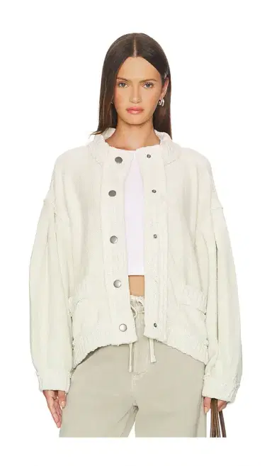 Free People x We The Free Cute In This Cardigan In Tea | Thumbnail 1 Free People x We The Free Cute In This Cardigan In Tea | Thumbnail 1