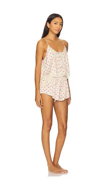 Free People x Intimately Midnight Muse Printed Set In Sand Combo | Thumbnail 2 Free People x Intimately Midnight Muse Printed Set In Sand Combo | Thumbnail 2