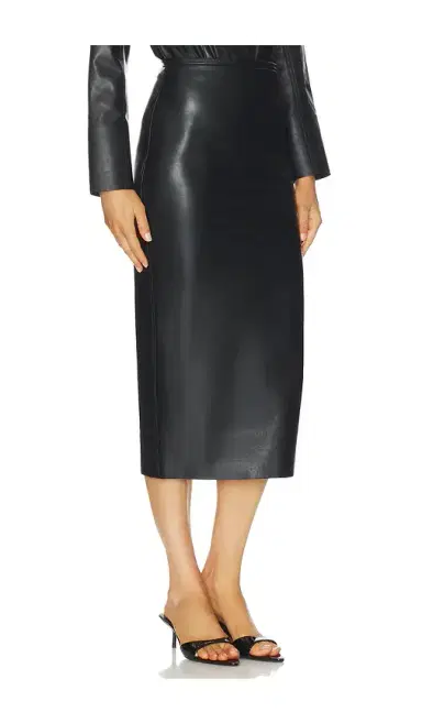 Norma Kamali Straight Skirt To Midcalf | Thumbnail 2 Norma Kamali Straight Skirt To Midcalf | Thumbnail 2