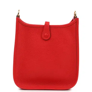 HERMÈS Hermes Evelyne TPM Rouge De Couer Clemence Gold Hardware | Thumbnail 4 HERMÈS Hermes Evelyne TPM Rouge De Couer Clemence Gold Hardware | Thumbnail 4