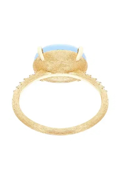 NANIS Aquamarine Diamond Azure Stackable Ring | Thumbnail 4 NANIS Aquamarine Diamond Azure Stackable Ring | Thumbnail 4