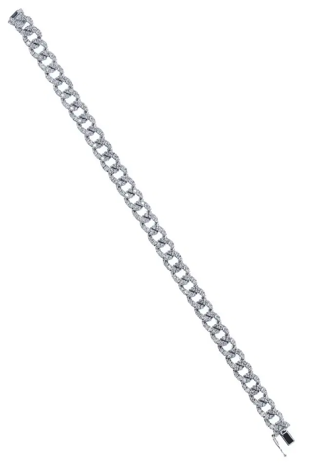 Diamond Cuban Link Bracelet Diamond Cuban Link Bracelet
