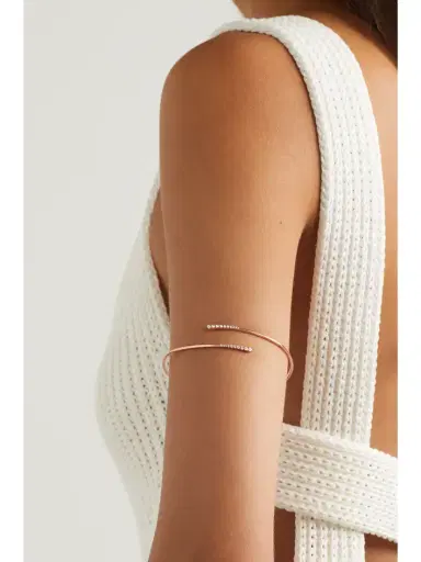 Diane Kordas 9-karat Rose Gold Diamond Cuff | Thumbnail 2 Diane Kordas 9-karat Rose Gold Diamond Cuff | Thumbnail 2