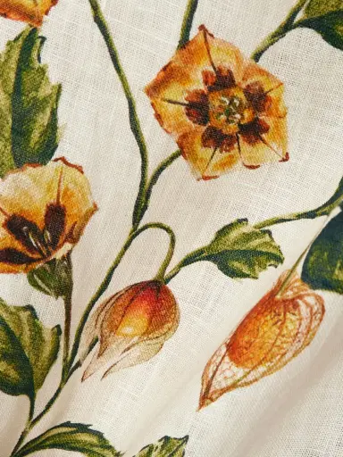 Agua by Agua Bendita Luna Floral-print Linen Midi Wrap Pareo | Thumbnail 4 Agua by Agua Bendita Luna Floral-print Linen Midi Wrap Pareo | Thumbnail 4