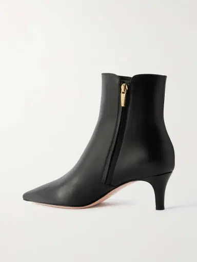 Gianvito Rossi Levy 55 Leather Ankle Boots | Thumbnail 3 Gianvito Rossi Levy 55 Leather Ankle Boots | Thumbnail 3