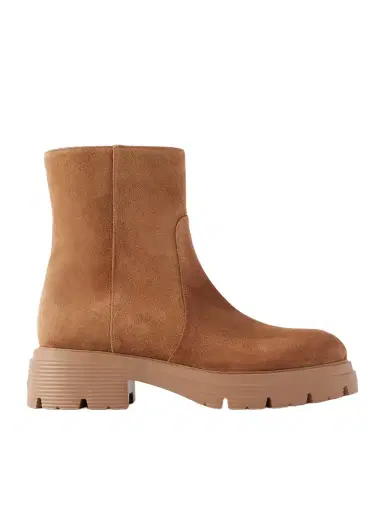 Stuart Weitzman Hudson Lite Suede Chelsea Boots | Thumbnail 1 Stuart Weitzman Hudson Lite Suede Chelsea Boots | Thumbnail 1