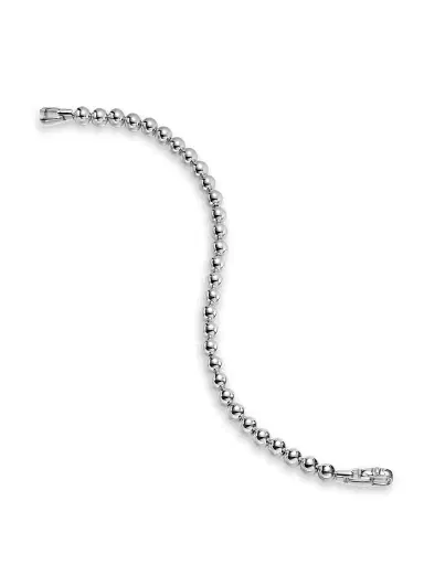 David Yurman Men's Spiritual Beads Metal Bead Bracelet in Sterling Silver, 6MM - Silver | Thumbnail 4 David Yurman Men's Spiritual Beads Metal Bead Bracelet in Sterling Silver, 6MM - Silver | Thumbnail 4