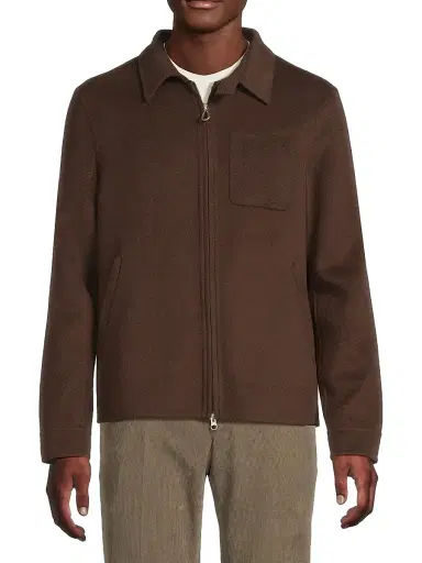 Paltò Men's Leandro Wool Coach Jacket | Thumbnail 3 Paltò Men's Leandro Wool Coach Jacket | Thumbnail 3