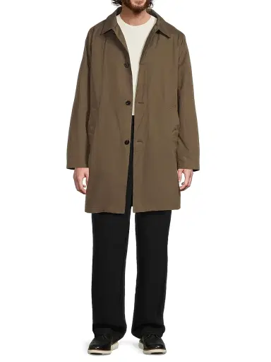 Paltò Men's Cantuccio Cotton Canvas Trench Coat | Thumbnail 2 Paltò Men's Cantuccio Cotton Canvas Trench Coat | Thumbnail 2