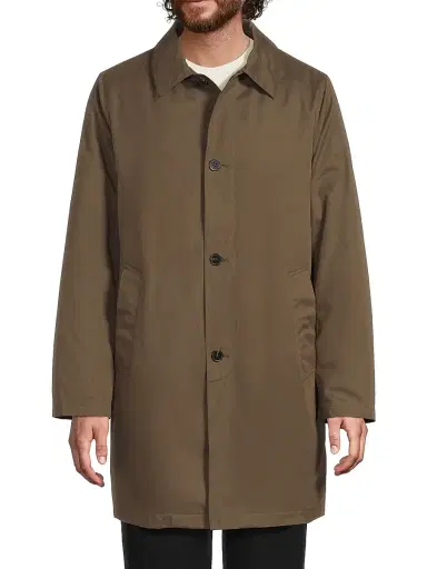 Paltò Men's Cantuccio Cotton Canvas Trench Coat | Thumbnail 3 Paltò Men's Cantuccio Cotton Canvas Trench Coat | Thumbnail 3